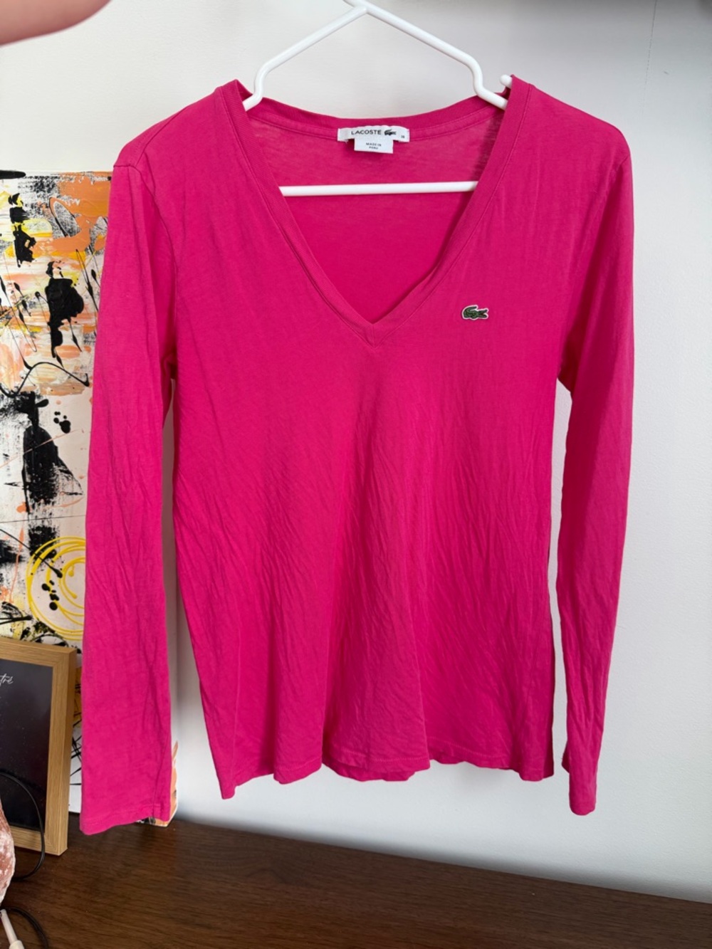 Lacoste Women Long Tee